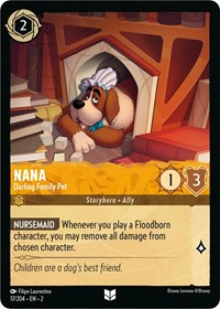Nana - Darling Family Pet (17/204) [Rise of the Floodborn] | Gear Gaming Bentonville