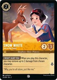 Snow White - Lost in the Forest (23/204) [Rise of the Floodborn] | Gear Gaming Bentonville