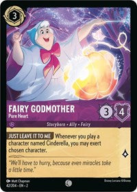 Fairy Godmother - Pure Heart (42/204) [Rise of the Floodborn] | Gear Gaming Bentonville