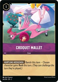 Croquet Mallet (66/204) [Rise of the Floodborn] | Gear Gaming Bentonville