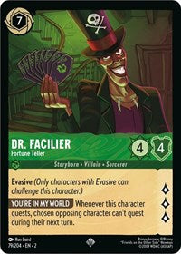 Dr. Facilier - Fortune Teller (79/204) [Rise of the Floodborn] | Gear Gaming Bentonville