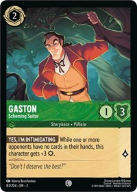 Gaston - Scheming Suitor (83/204) [Rise of the Floodborn] | Gear Gaming Bentonville