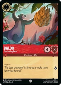 Baloo - Fun-Loving Bear (103/204) [Rise of the Floodborn] | Gear Gaming Bentonville