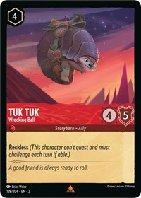 Tuk Tuk - Wrecking Ball (128/204) [Rise of the Floodborn] | Gear Gaming Bentonville