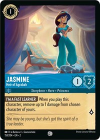 Jasmine - Heir of Agrabah (151/204) [Rise of the Floodborn] | Gear Gaming Bentonville