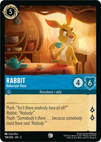 Rabbit - Reluctant Host (158/204) [Rise of the Floodborn] | Gear Gaming Bentonville