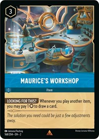 Maurice's Workshop (168/204) [Rise of the Floodborn] | Gear Gaming Bentonville