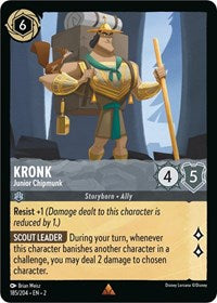 Kronk - Junior Chipmunk (185/204) [Rise of the Floodborn] | Gear Gaming Bentonville