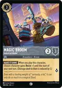 Magic Broom - Industrial Model (188/204) [Rise of the Floodborn] | Gear Gaming Bentonville