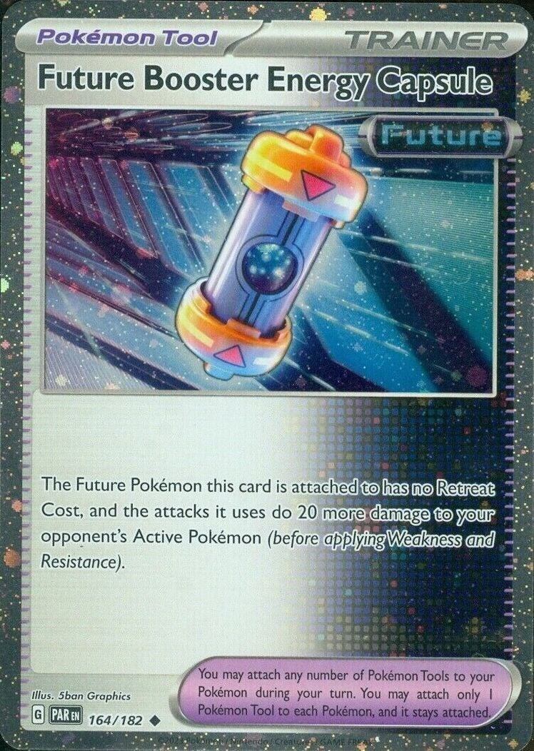 Future Booster Energy Capsule (164/182) (Cosmos Holo) [Scarlet & Violet: Paradox Rift] | Gear Gaming Bentonville