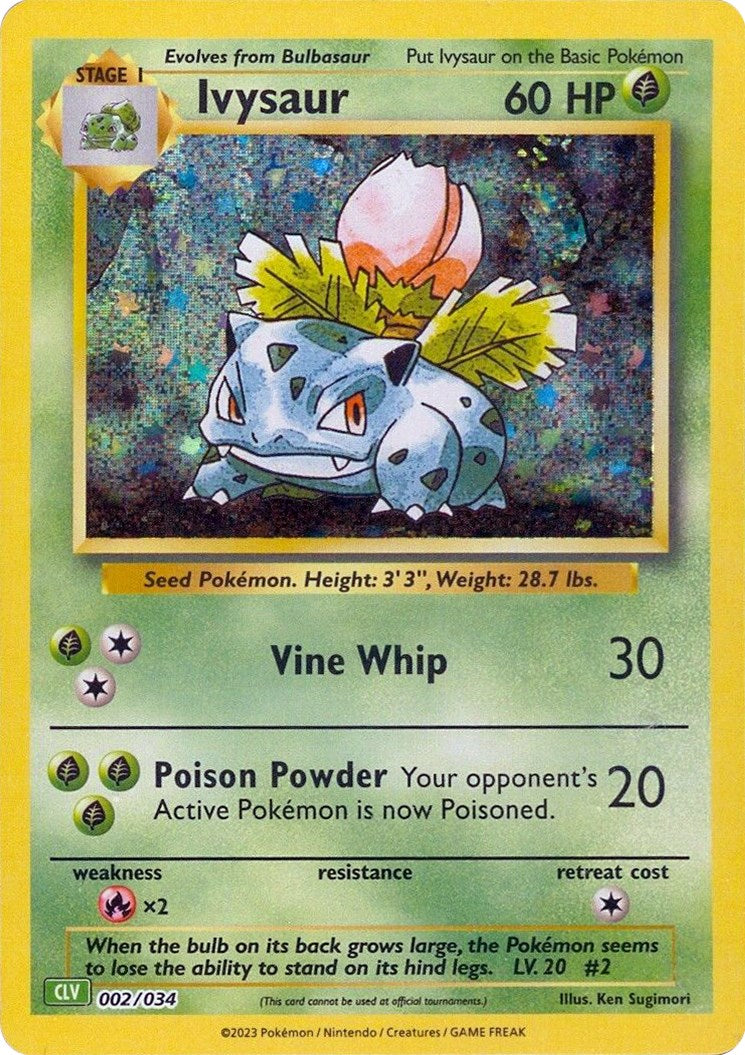 Ivysaur [Trading Card Game Classic] | Gear Gaming Bentonville