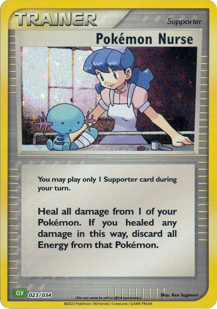 Pokemon Nurse (023/034) [Trading Card Game Classic] | Gear Gaming Bentonville