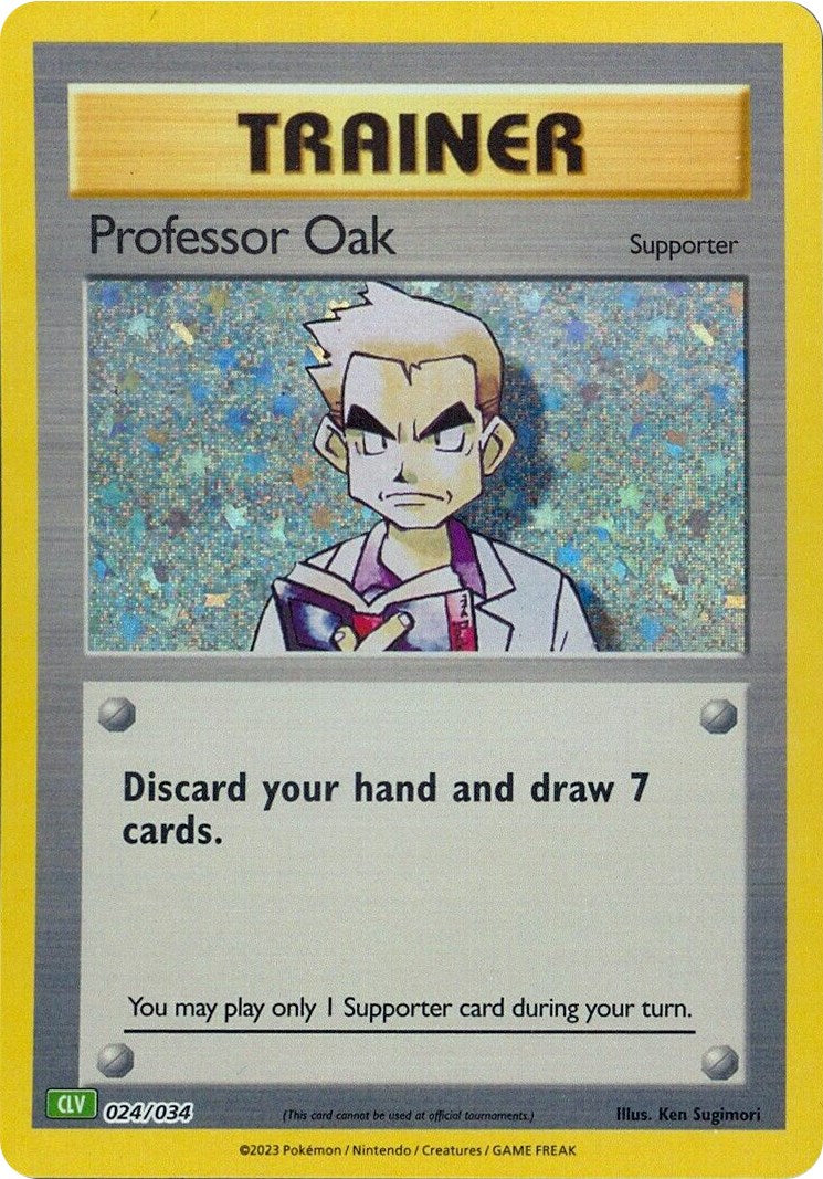 Professor Oak (CLV) [Trading Card Game Classic] | Gear Gaming Bentonville