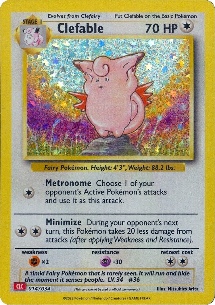 Clefable [Trading Card Game Classic] | Gear Gaming Bentonville