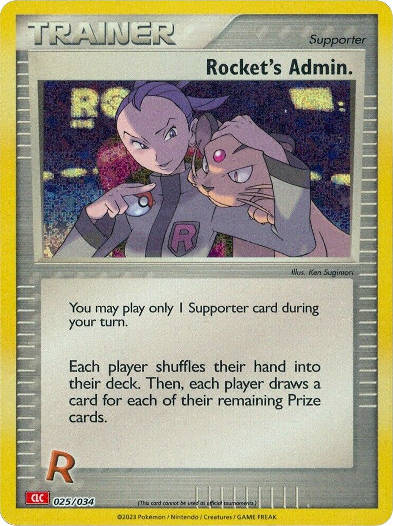 Rocket's Admin. (CLC) [Trading Card Game Classic] | Gear Gaming Bentonville