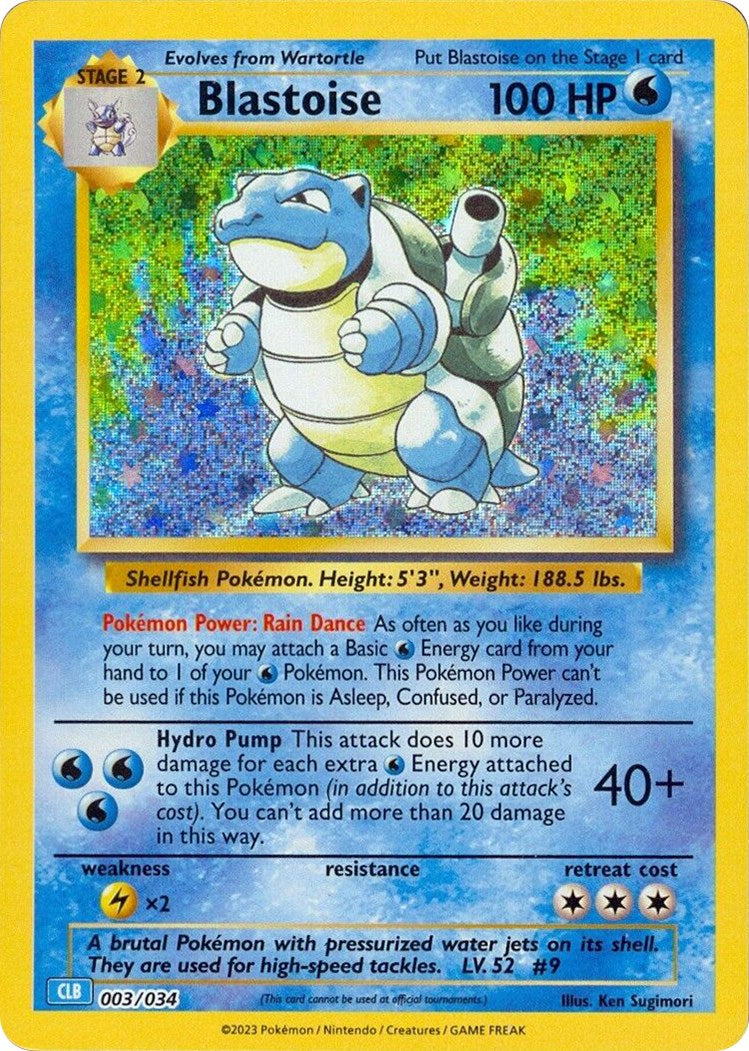 Blastoise [Trading Card Game Classic] | Gear Gaming Bentonville