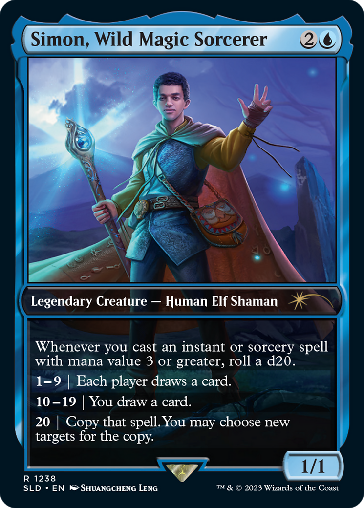 Simon, Wild Magic Sorcerer [Secret Lair Drop Series] | Gear Gaming Bentonville