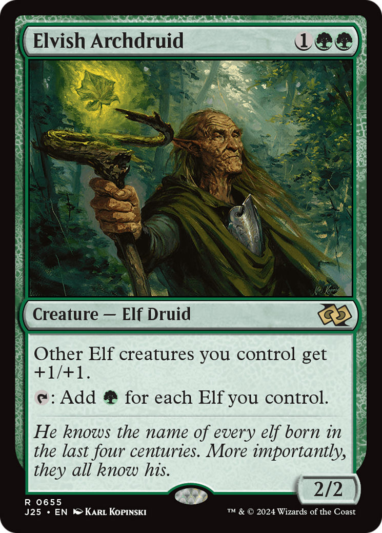 Elvish Archdruid [Foundations Jumpstart] | Gear Gaming Bentonville