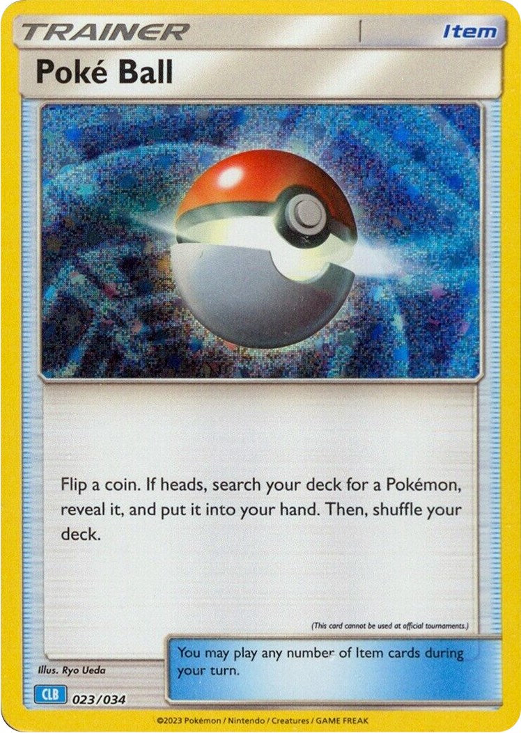 Poke Ball (CLB) [Trading Card Game Classic] | Gear Gaming Bentonville