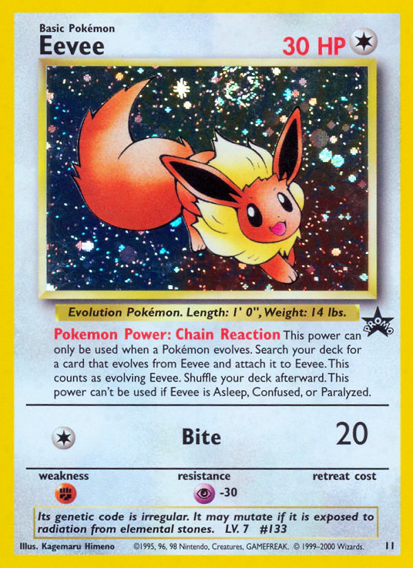 Eevee (11) [Wizards of the Coast: Black Star Promos] | Gear Gaming Bentonville