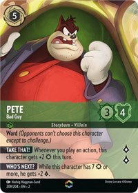 Pete - Bad Guy (Enchanted) (209/204) [Rise of the Floodborn] | Gear Gaming Bentonville