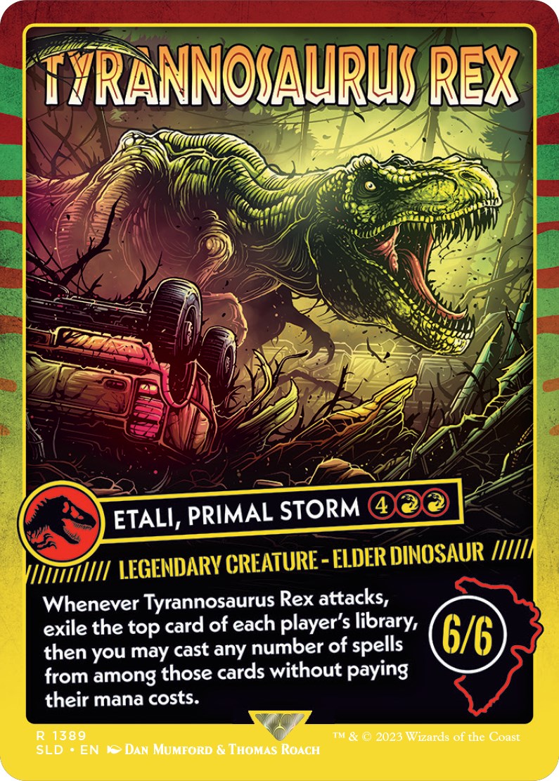 Tyrannosaurus Rex - Etali, Primal Storm [Secret Lair Drop Series] | Gear Gaming Bentonville