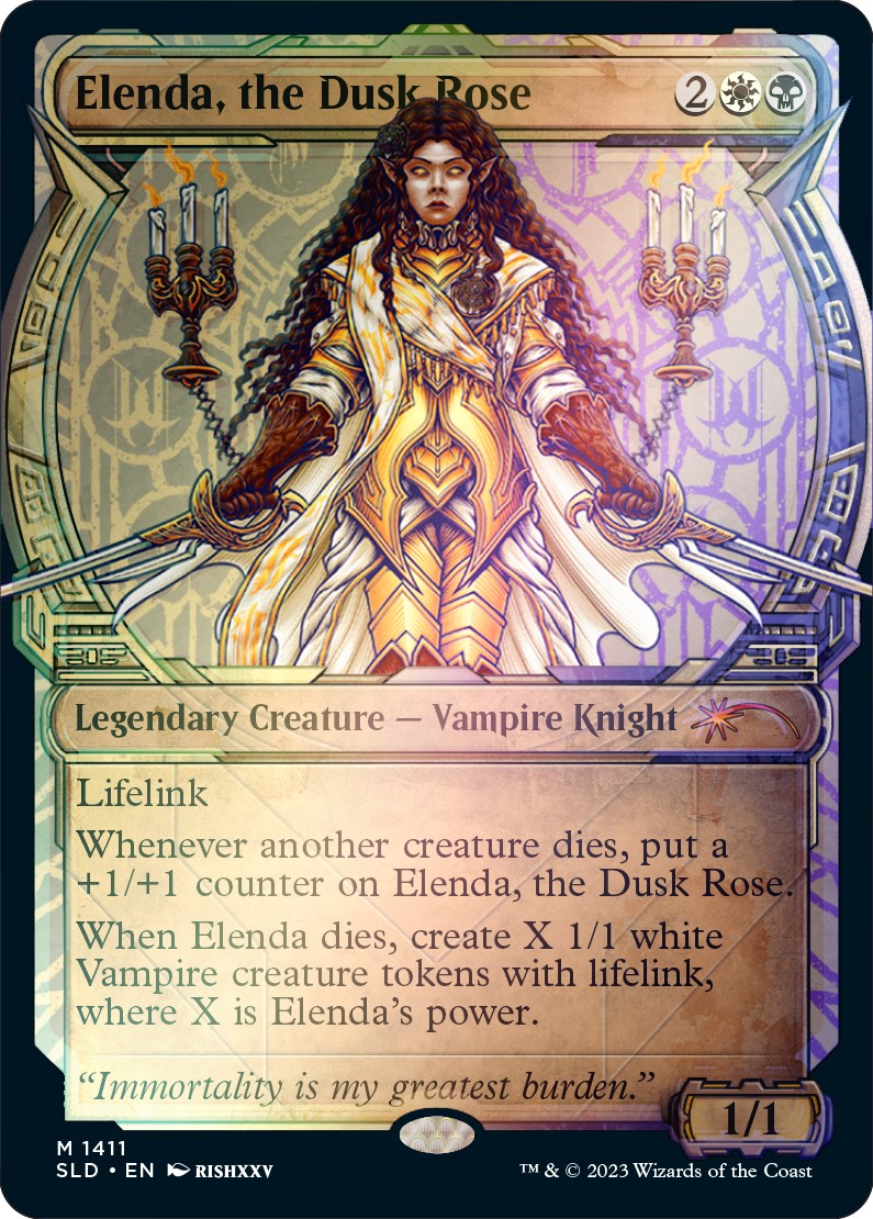 Elenda, the Dusk Rose (Rainbow Foil) [Secret Lair Drop Series] | Gear Gaming Bentonville