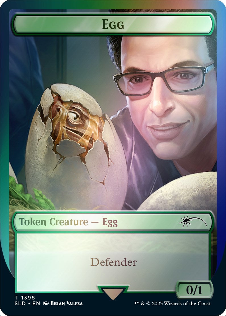 Egg Token (Rainbow Foil) [Secret Lair Drop Series] | Gear Gaming Bentonville