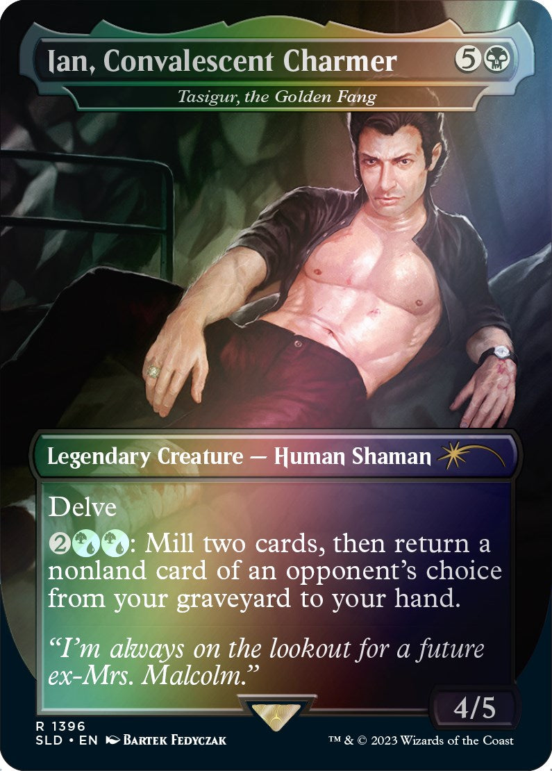 Ian, Convalescent Charmer - Tasigur, the Golden Fang (Rainbow Foil) [Secret Lair Drop Series] | Gear Gaming Bentonville