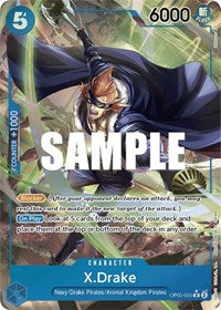 X.Drake (Alternate Art) [Awakening of the New Era] | Gear Gaming Bentonville