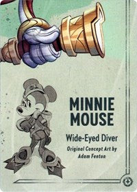 Minnie Mouse - Wide-Eyed Diver Puzzle Insert (Bottom Right) [Rise of the Floodborn] | Gear Gaming Bentonville