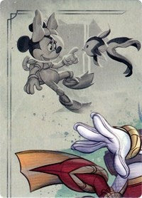Minnie Mouse - Wide-Eyed Diver Puzzle Insert (Top Left) [Rise of the Floodborn] | Gear Gaming Bentonville