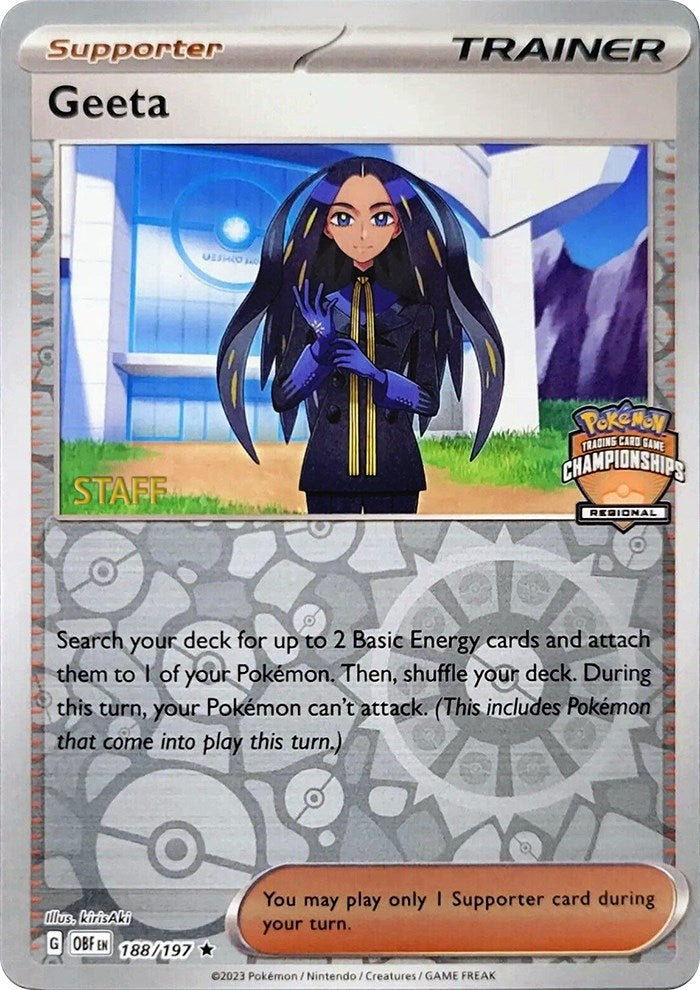 Geeta (188/197) (Staff Regional Championships) [League & Championship Cards] | Gear Gaming Bentonville