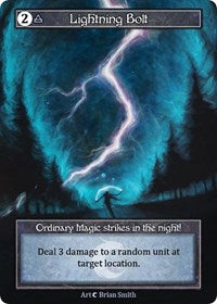Lightning Bolt (Team Covenant Promo) (Foil) [Beta] | Gear Gaming Bentonville
