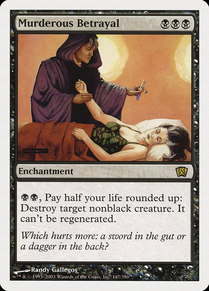 Murderous Betrayal [Eighth Edition] | Gear Gaming Bentonville