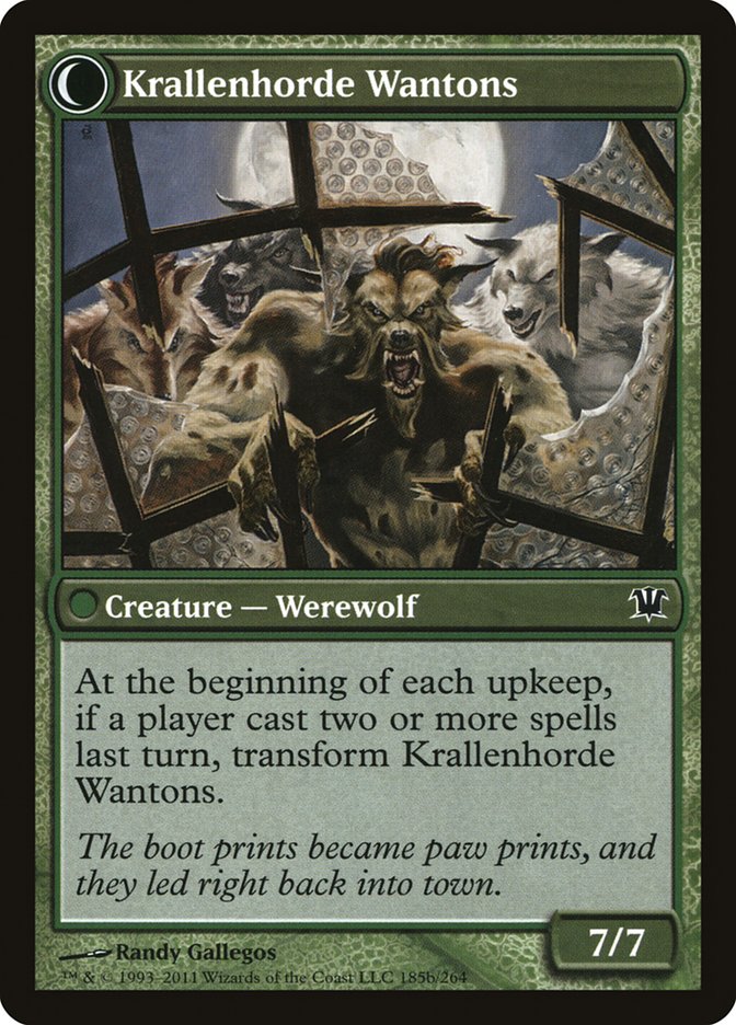 Grizzled Outcasts // Krallenhorde Wantons [Innistrad] | Gear Gaming Bentonville