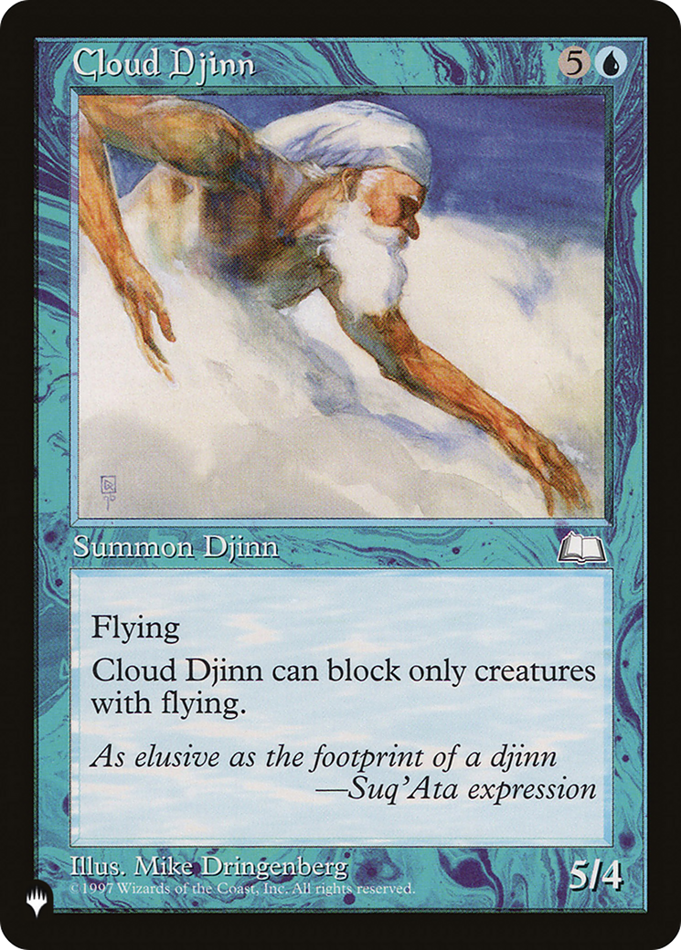 Cloud Djinn [The List Reprints] | Gear Gaming Bentonville