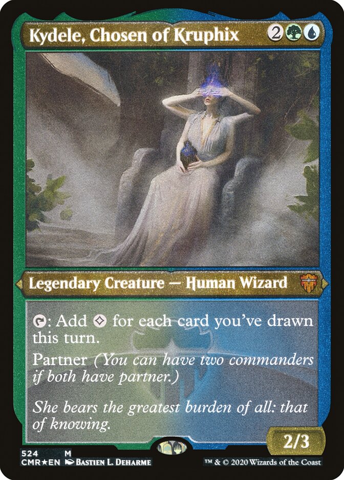 Kydele, Chosen of Kruphix (Etched) [Commander Legends] | Gear Gaming Bentonville
