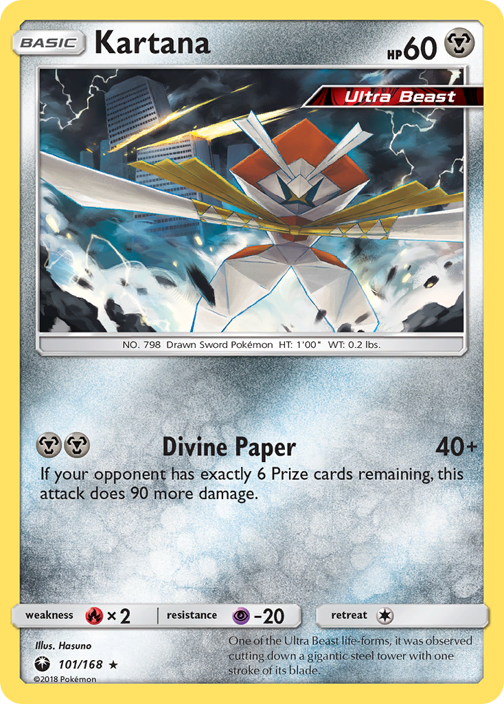 Kartana (101/168) [Sun & Moon: Celestial Storm] | Gear Gaming Bentonville
