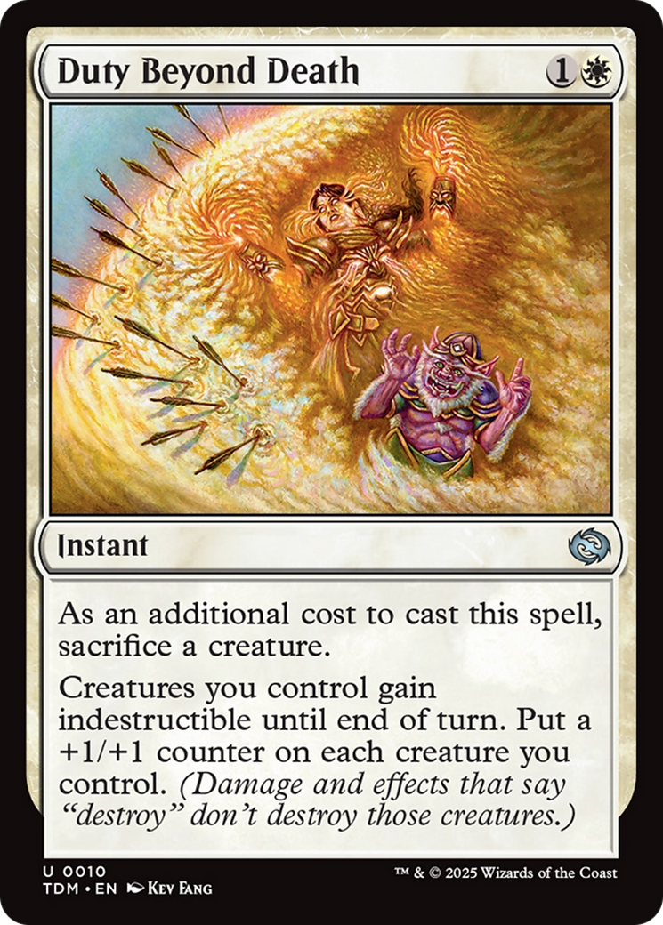 Duty Beyond Death [Tarkir: Dragonstorm] | Gear Gaming Bentonville