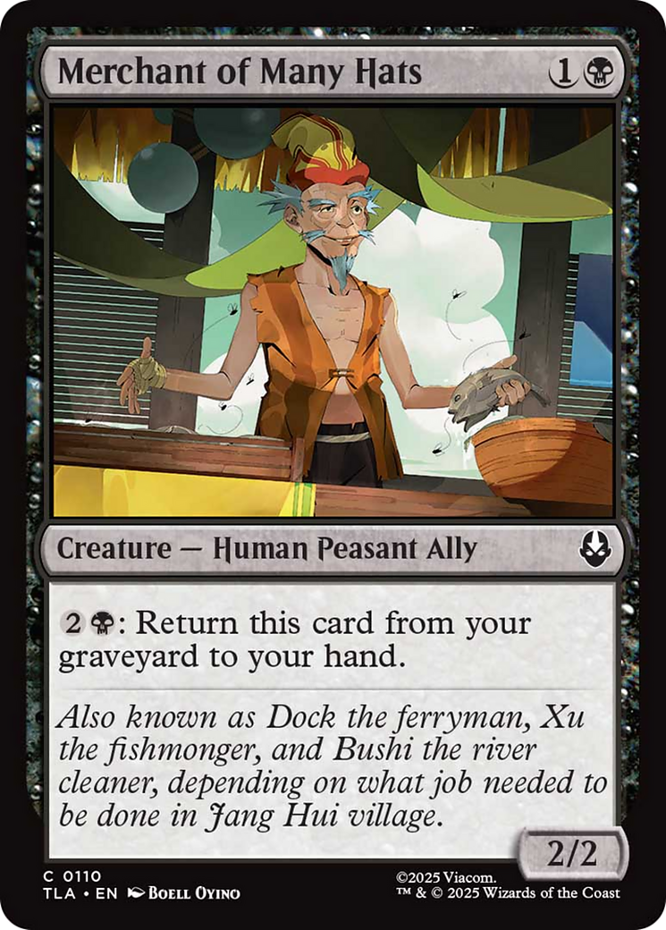 Merchant of Many Hats [Avatar: The Last Airbender] | Gear Gaming Bentonville