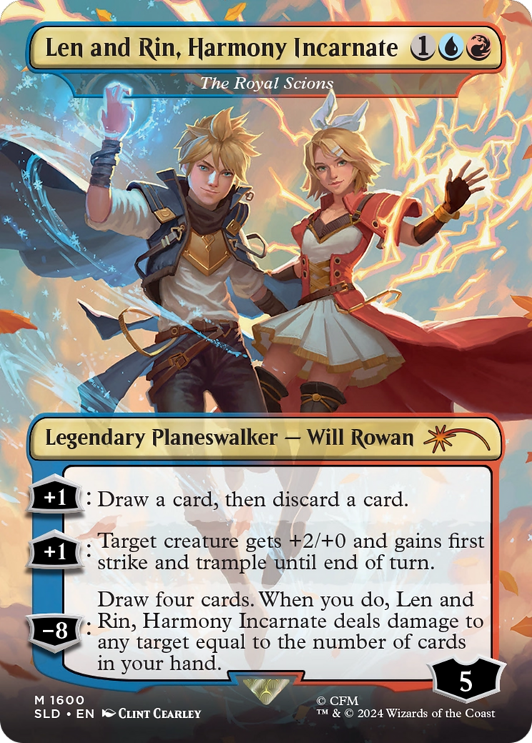 Len and Rin, Harmony Incarnate - The Royal Scions [Secret Lair Drop Series] | Gear Gaming Bentonville