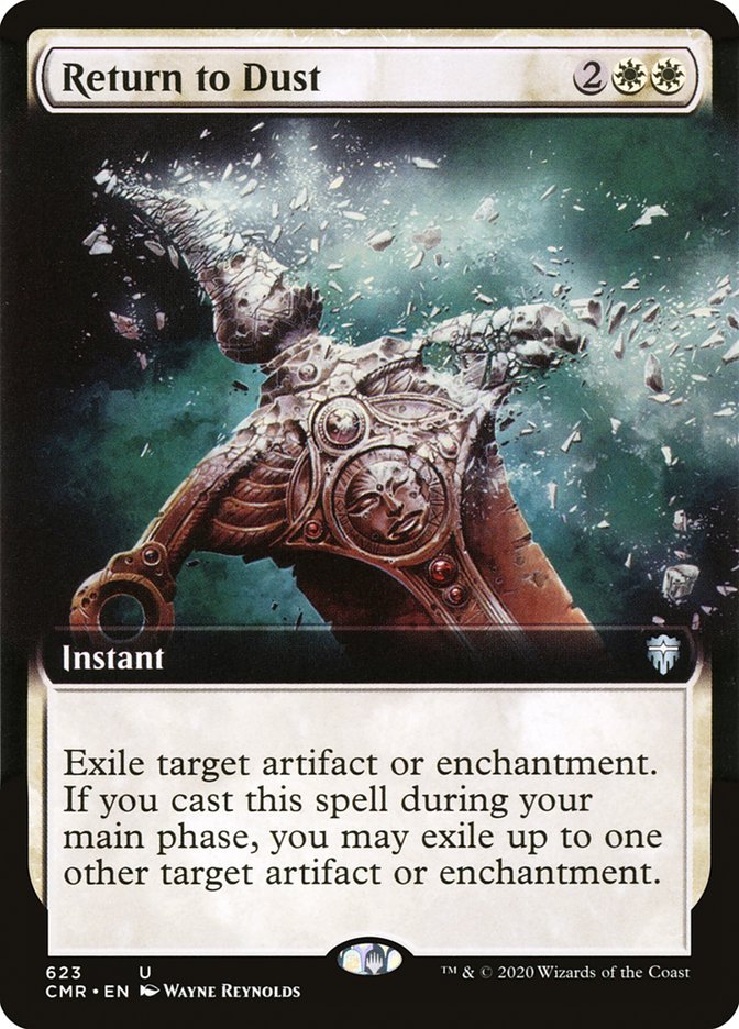 Return to Dust (Extended Art) [Commander Legends] | Gear Gaming Bentonville