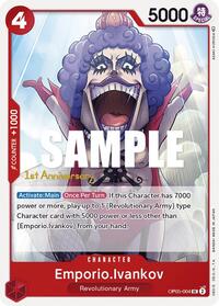 Emporio.Ivankov [Awakening of the New Era: 1st Anniversary Tournament Cards] | Gear Gaming Bentonville
