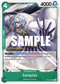 Sarquiss [Awakening of the New Era: 1st Anniversary Tournament Cards] | Gear Gaming Bentonville