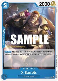 X.Barrels [Awakening of the New Era: 1st Anniversary Tournament Cards] | Gear Gaming Bentonville