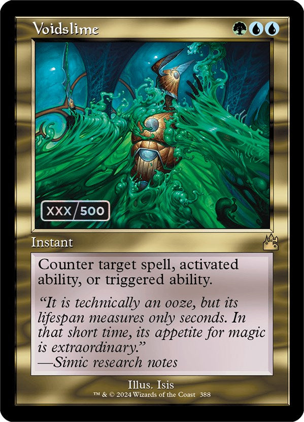 Voidslime (Retro) (Serialized) [Ravnica Remastered] | Gear Gaming Bentonville