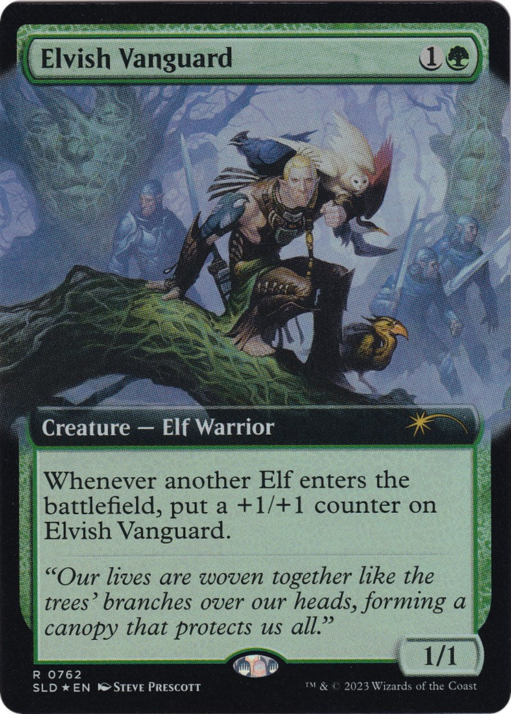 Elvish Vanguard (Extended Art) [Secret Lair Drop Series] | Gear Gaming Bentonville