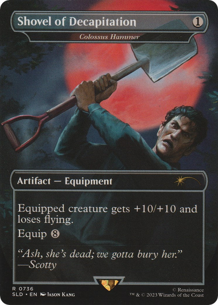 Shovel of Decapitation - Colossus Hammer [Secret Lair Drop Series] | Gear Gaming Bentonville