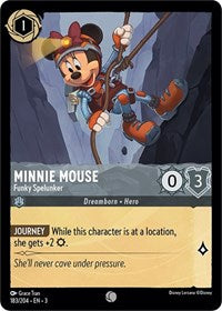 Minnie Mouse - Funky Spelunker (183/204) [Into the Inklands] | Gear Gaming Bentonville